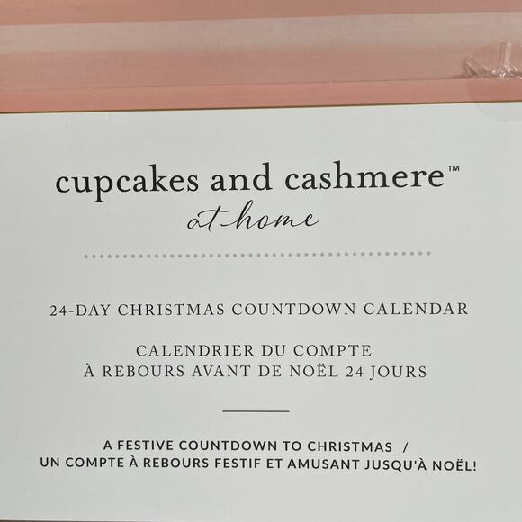 Cupcakes & Cashmere Christmas Advent Calendar 24 Countdown Drawers Refillable - Picture 8 of 13